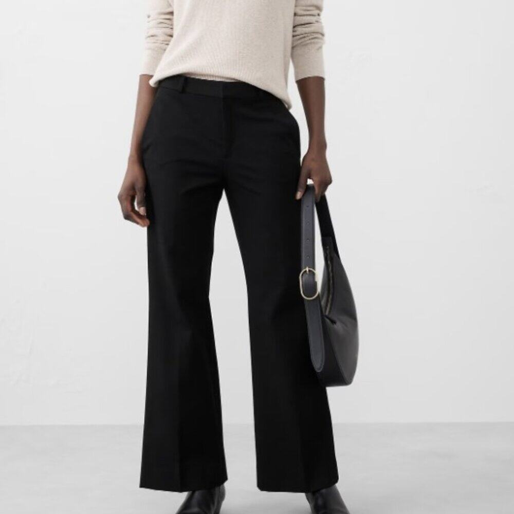 Banana Republic Factory | Sloan Bootcut Pants Black Size 8 Petite